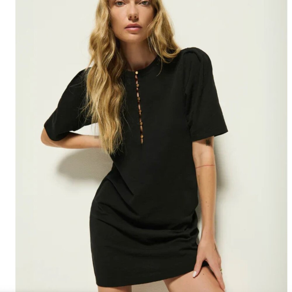Nation LTD Sallie Mini Dress - Size Medium - Black